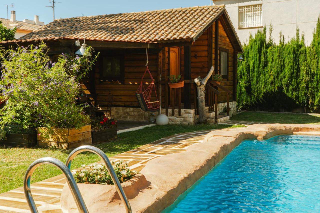 Casa De Madera Con Piscina Privada Βίλα Los Alcázares Εξωτερικό φωτογραφία